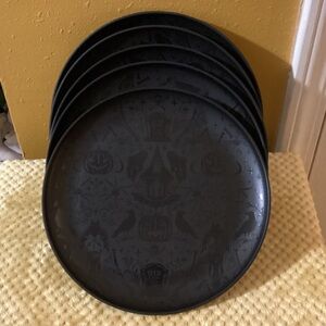 NEW 5 piece set of Halloween print plates